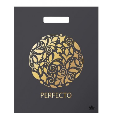 Мешок ПВД (выр.ручка) 370*300 (90мкр) Перфекто Сореро
